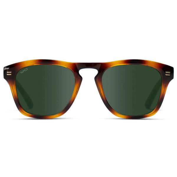 Dash | Polarized - Whiskey Brown Tortoise / Smoke Green Lens