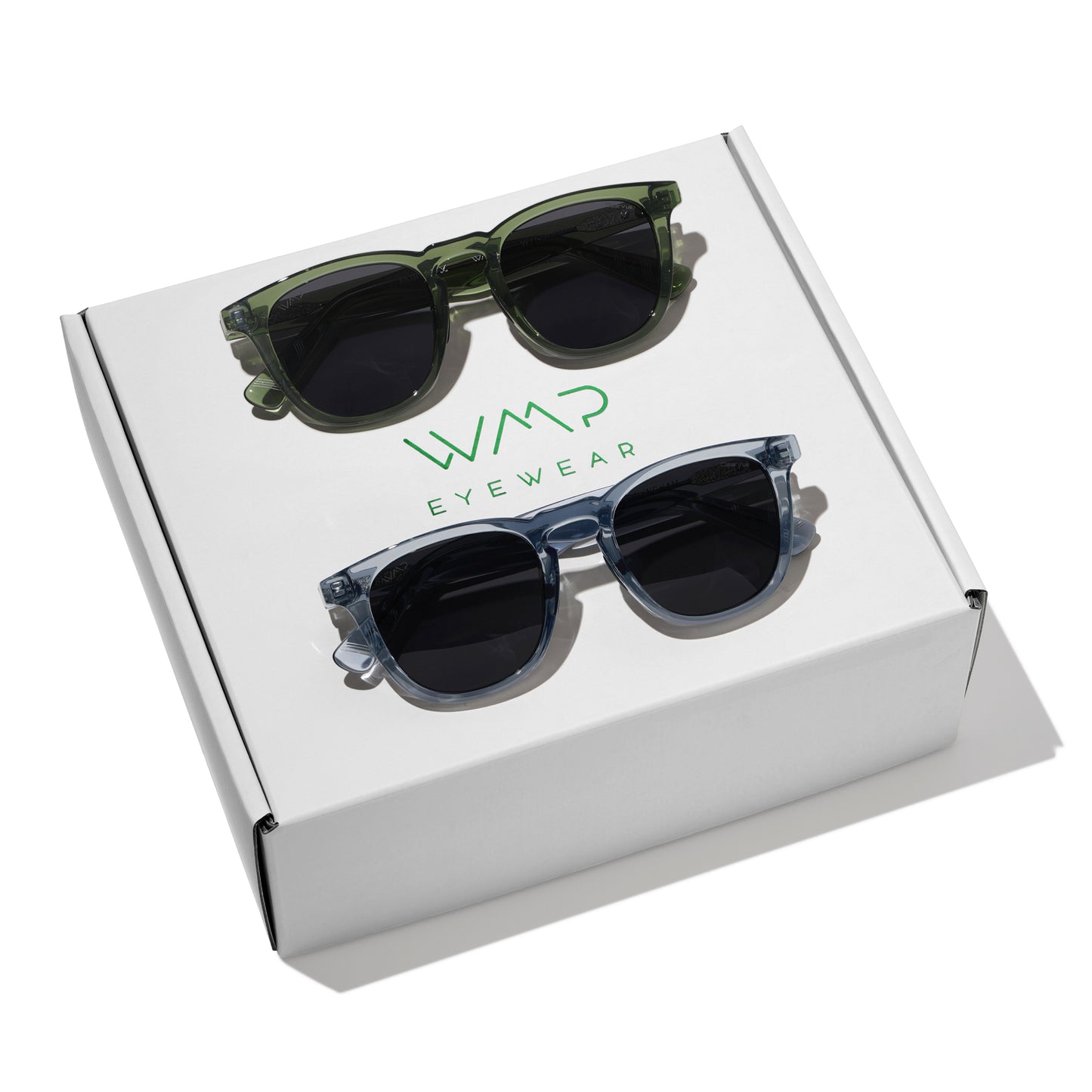 The Pro Kit || Best Selling Men's Golf Styles Wyndham in Crystal Agave Green and Wyndham in Denim Blue combined in a gifting kit