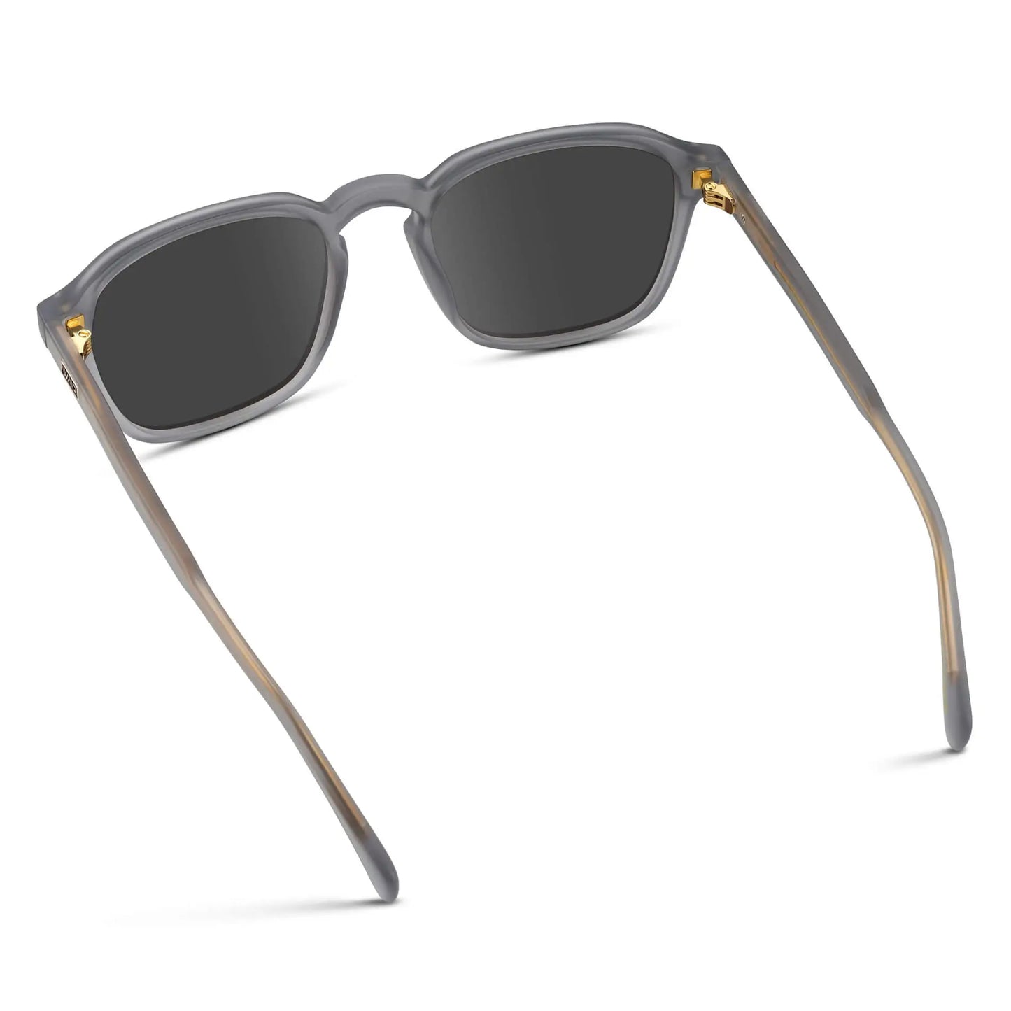 Moonrock Grey / Grey || Men's Square Prescription Sunglasses with Moonrock Grey Frame and Grey Lens