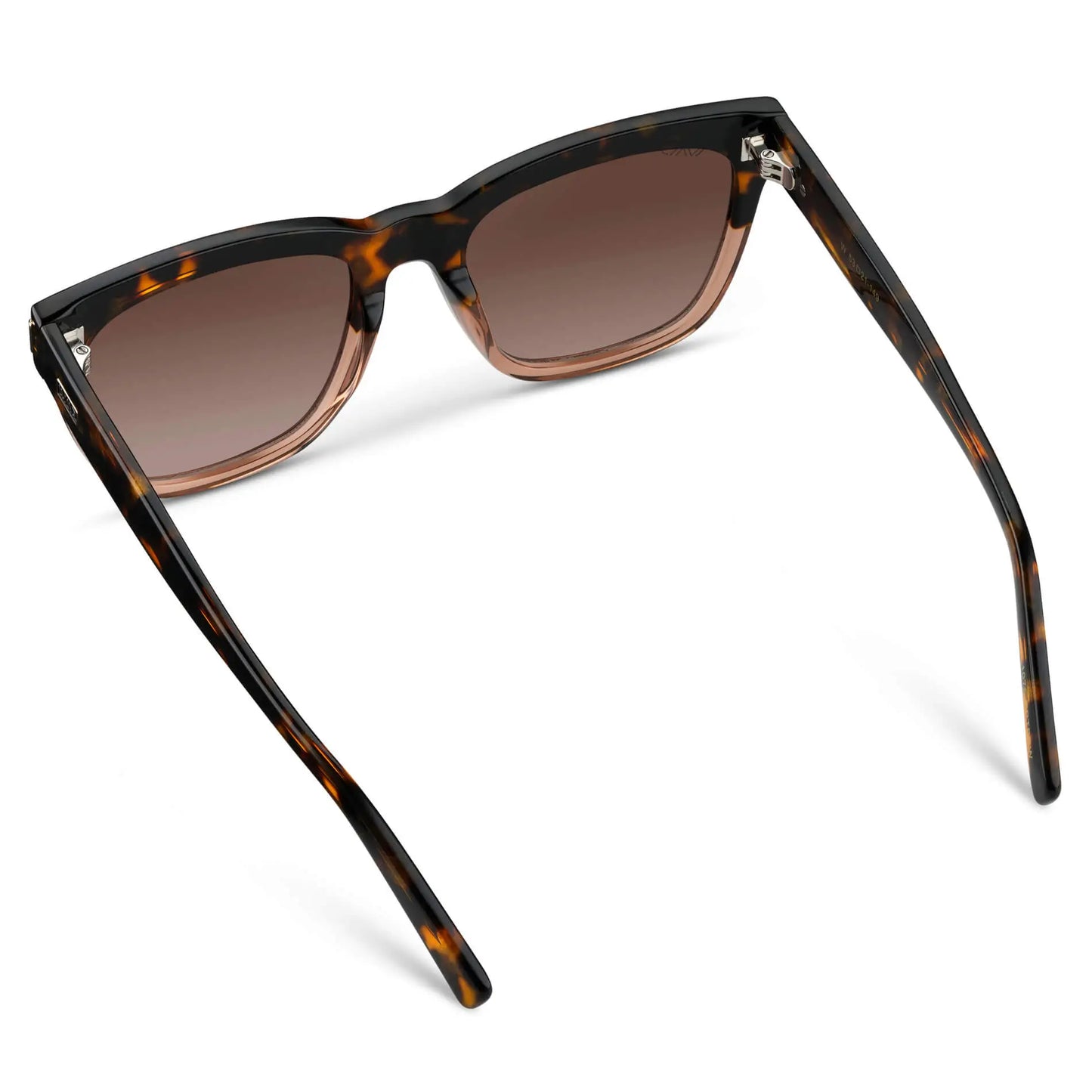 Crystal Brown Tortoise / Gradient Brown Lens || Women's Brown Cateye Frame Sunglasses with Brown Polarized Lenses