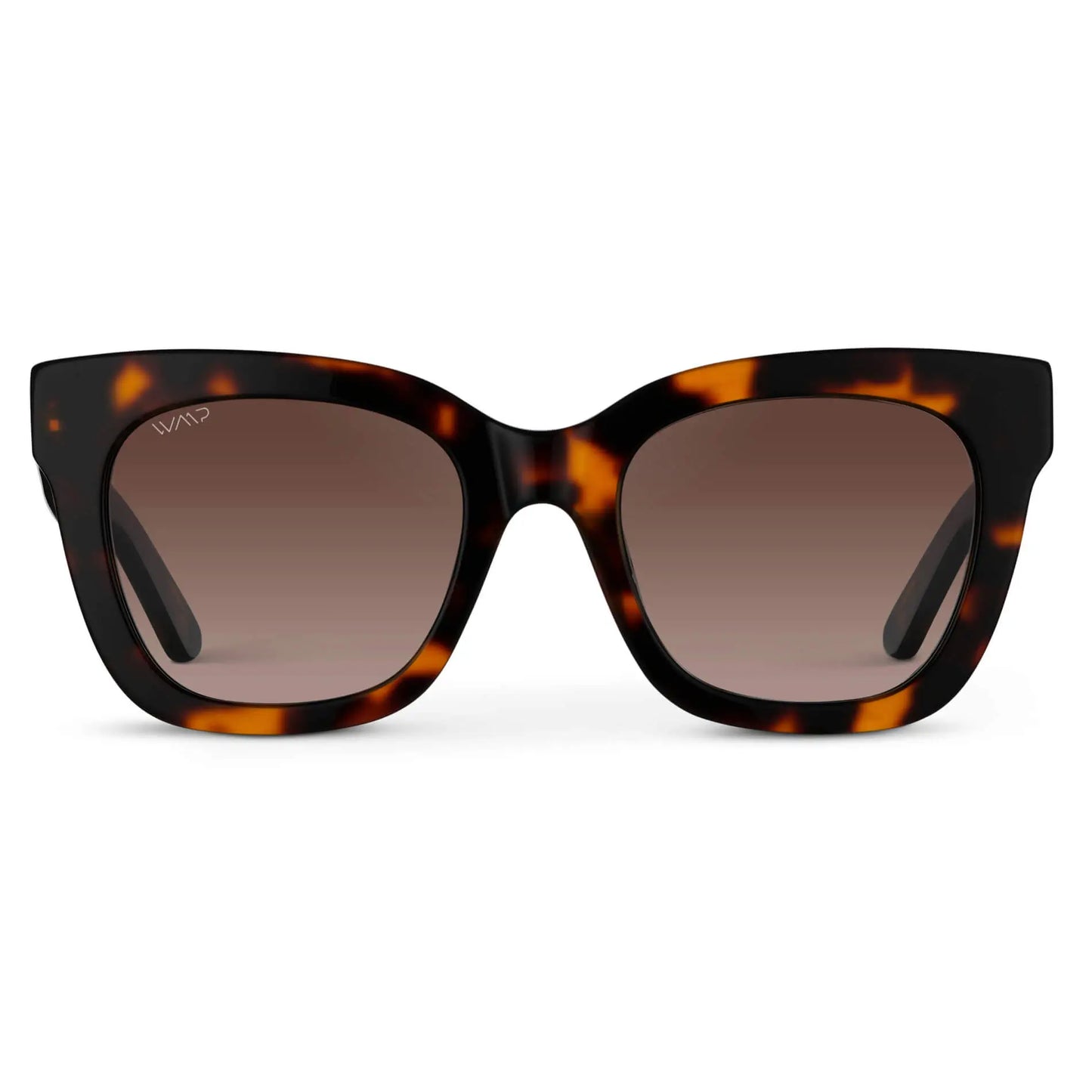 Tortoise / Brown Lens || Women's Brown Tortoise Cateye Frame Sunglasses with Brown Polarized Lenses
