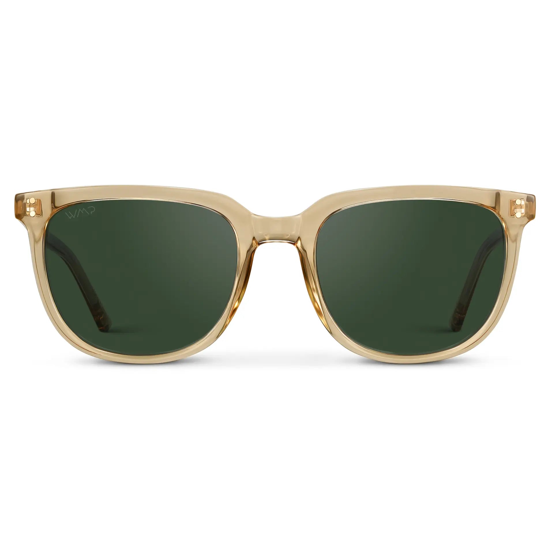 Acetate & Stainless Steel Polarized Square Sunglasses with UV Protection Cosmo Large Oversized Square Womens Sunglasses by FREYRS Eyewear main image 3