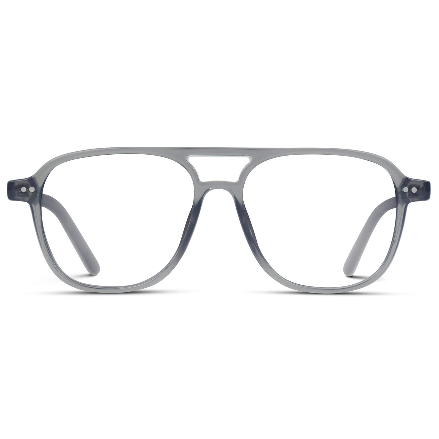 Crystal Mist || Prescription Frames with Clear Lenses