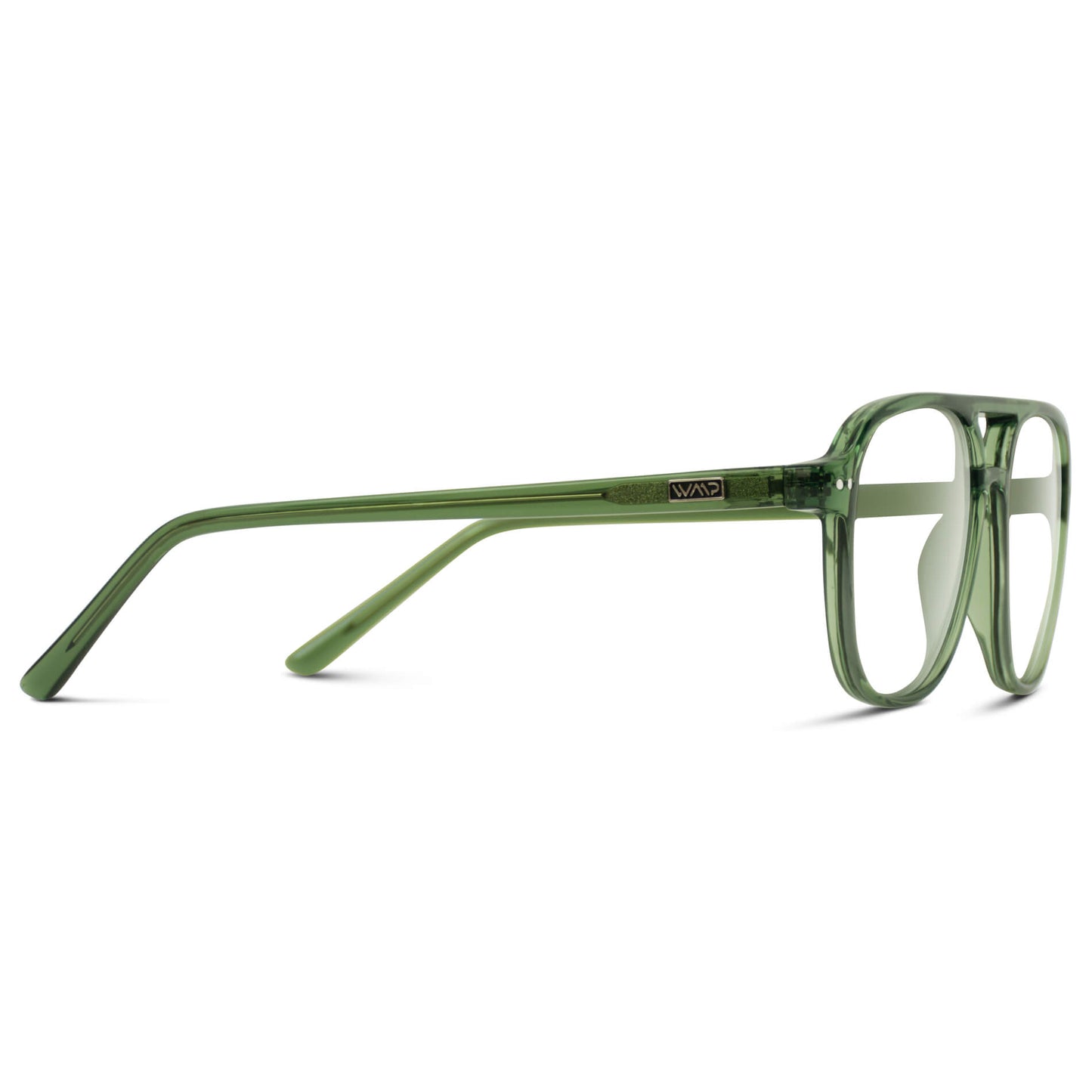 Emerald Green || Prescription Frames with Clear Lenses
