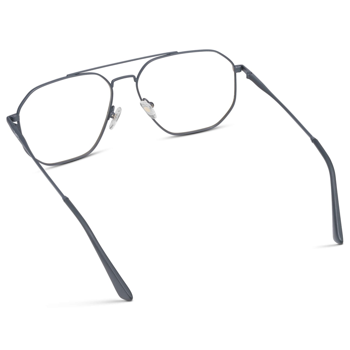 Matte Graphite || Prescription Frames with Clear Lens