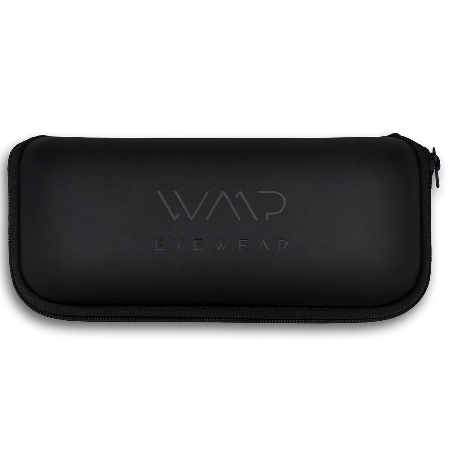 Black || Black Hard Shell Zipper Sunglasses Case to Protect Eyewear