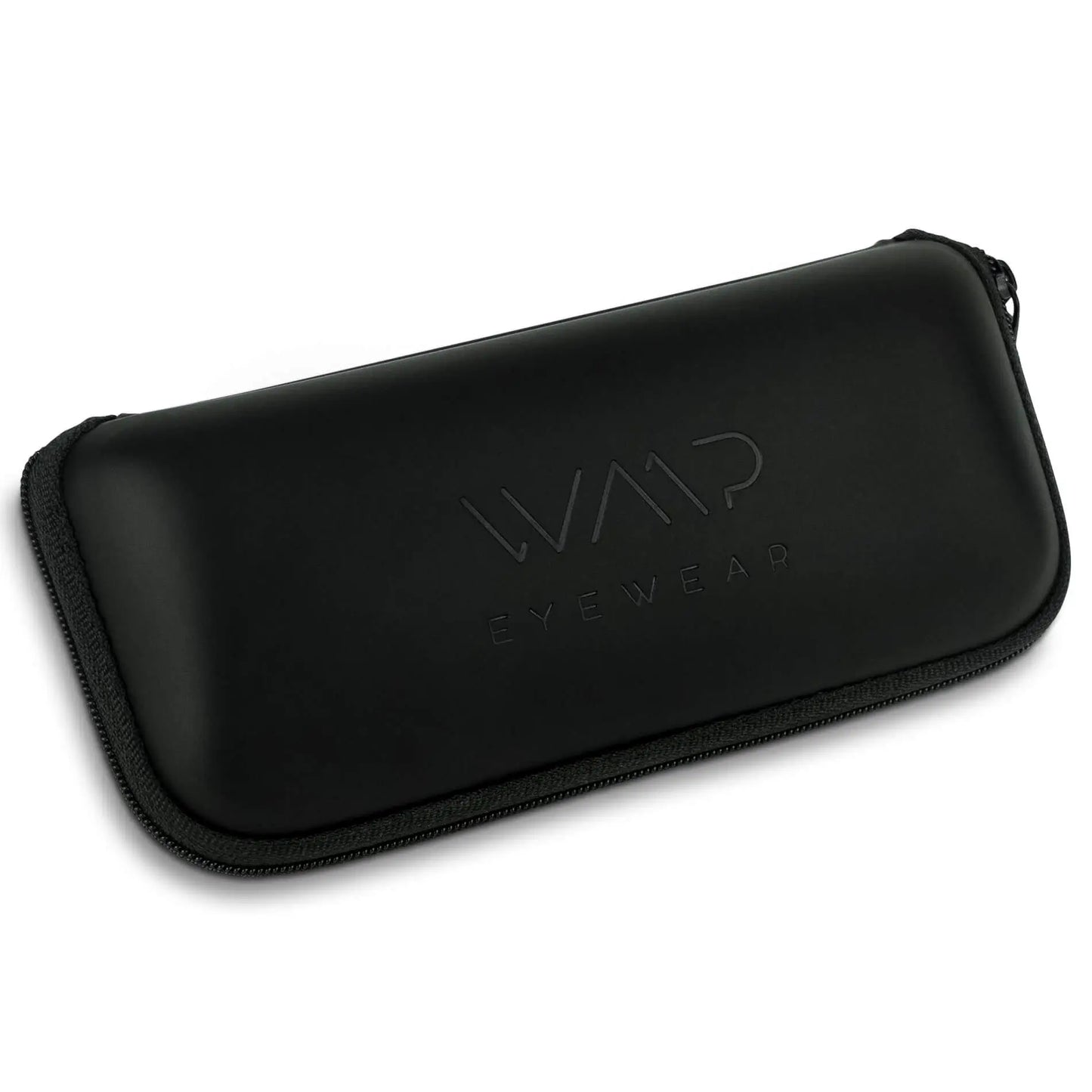 Black || Black Hard Shell Zipper Sunglasses Case to Protect Eyewear