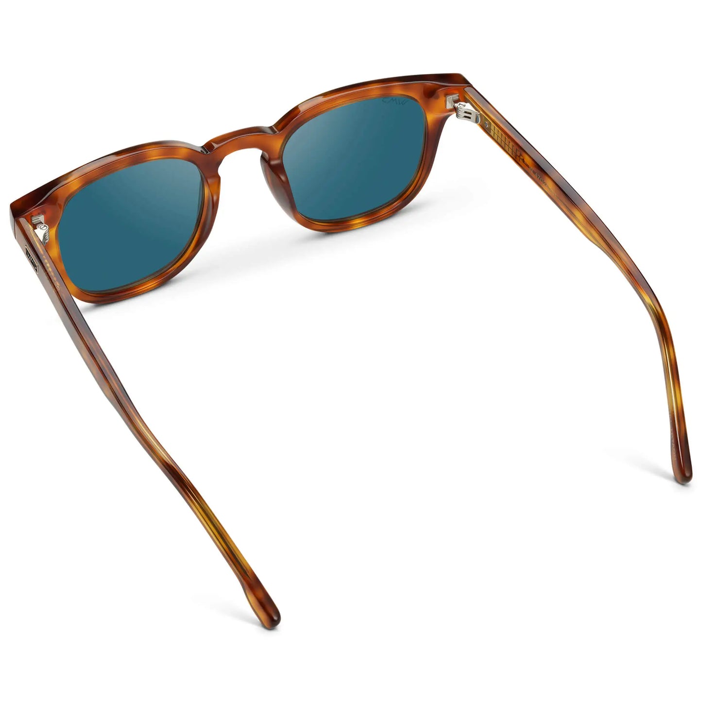 Saddlewood Tortoise / Laguna Blue Lens || Men's Polarized Sunglasses with a Lightweight Acetate Saddlewood Tortoise Frame and Laguna Blue Lenses