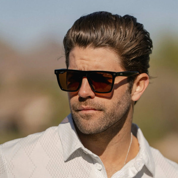 Ace | Polarized - Black / Brown Lens