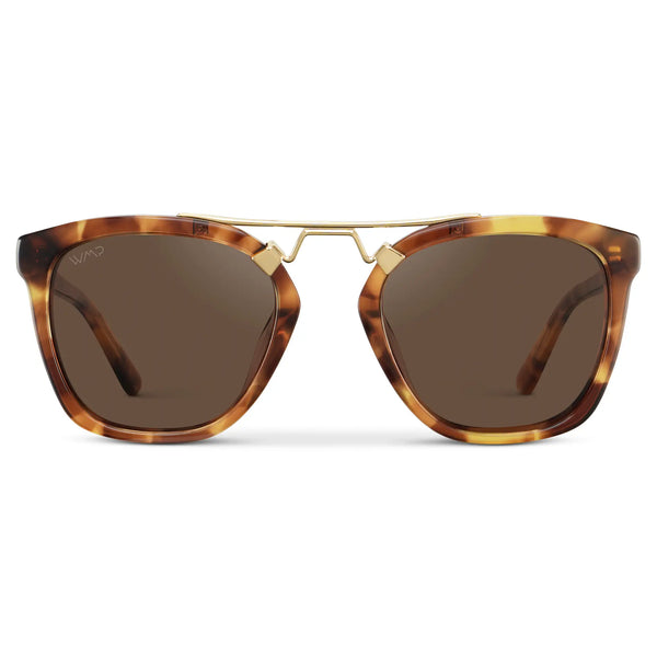 Demi | Polarized - Honeycomb Tortoise / Brown Lens