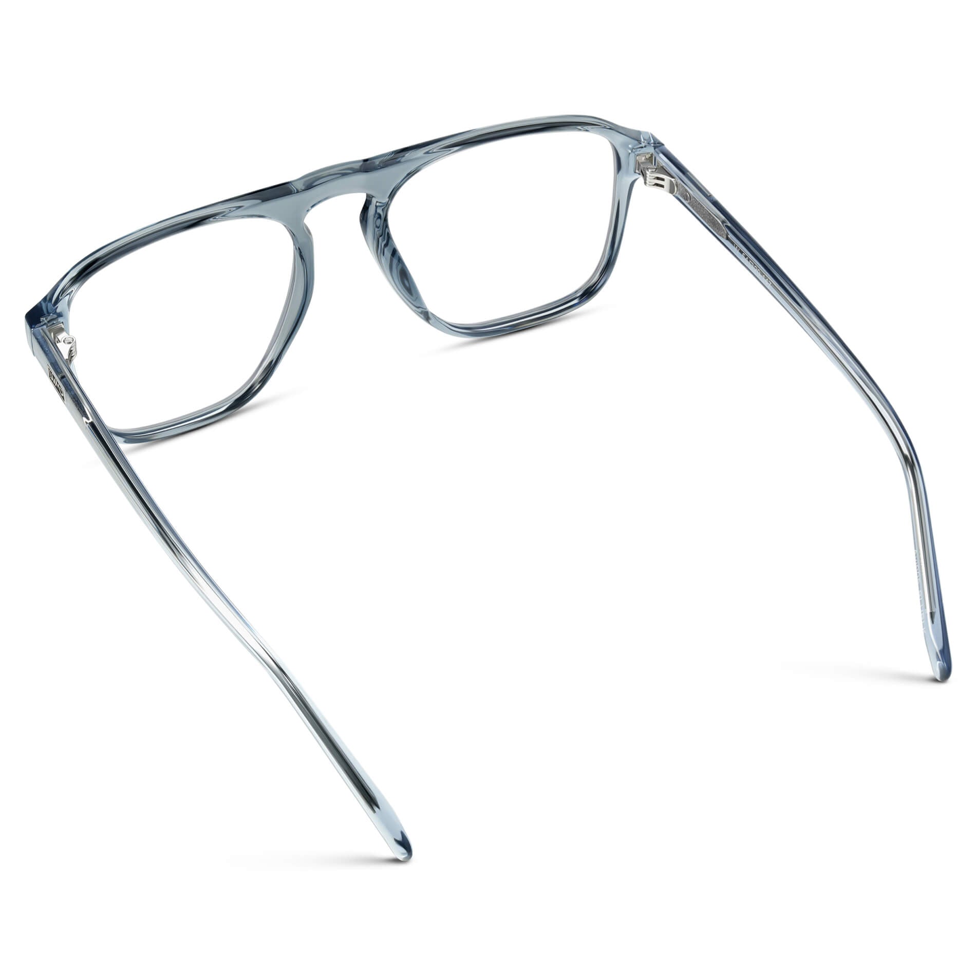 Denim Blue || Prescription Frames with Clear Lenses