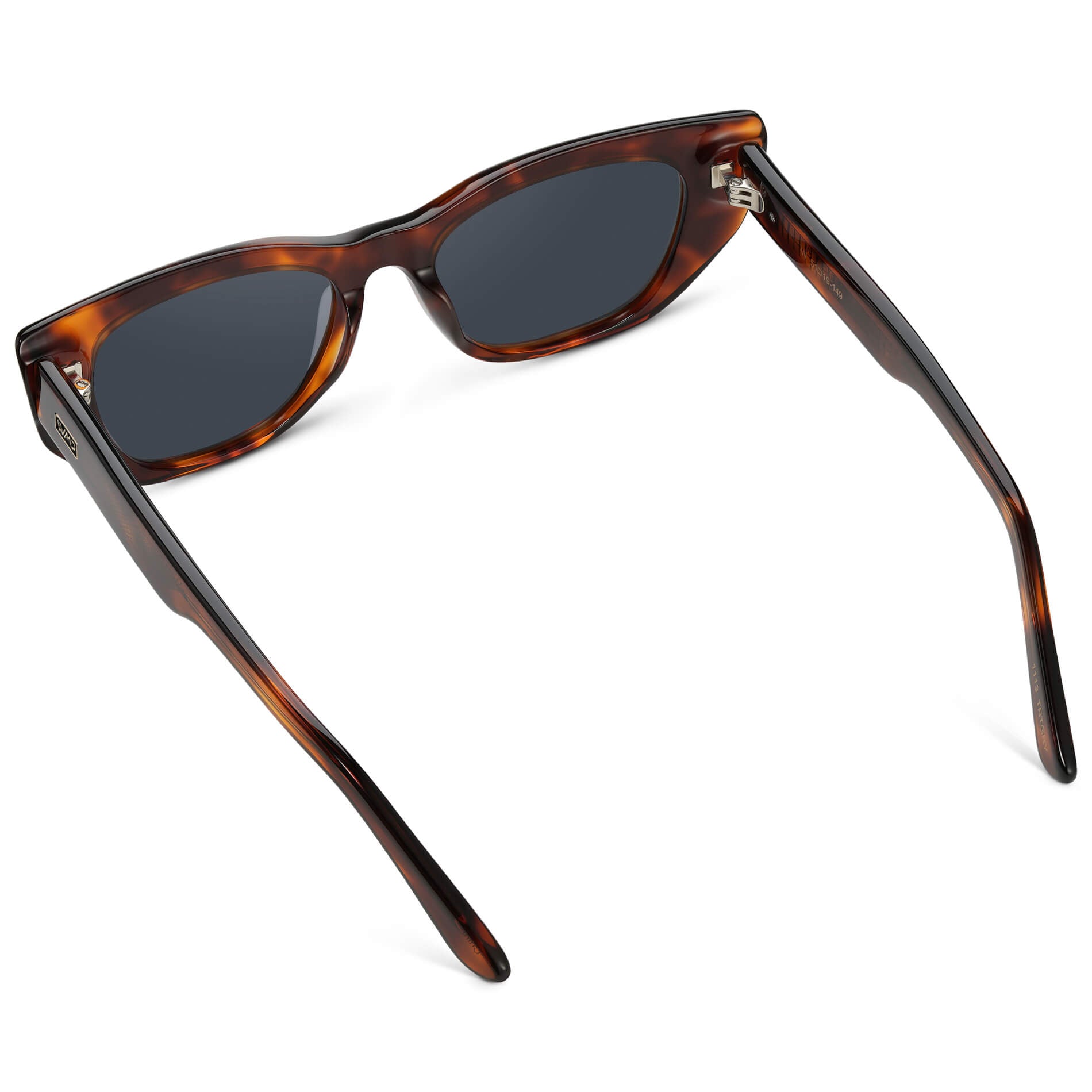 Ember Tortoise / Smoke Grey Lens || Women's Polarized Sunglasses with ember tortoise acetate frame and grey smoke lens