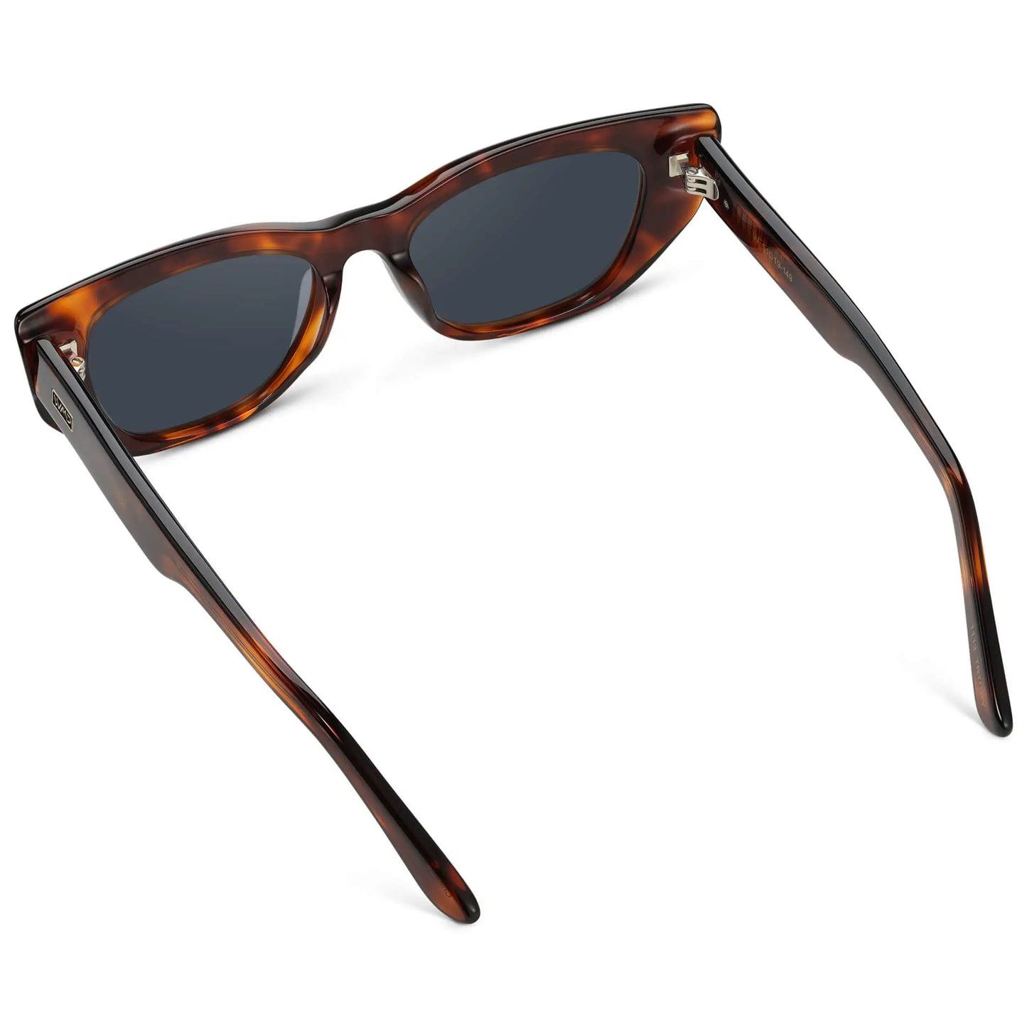 Ember Tortoise / Smoke Grey Lens || Women's Polarized Sunglasses with ember tortoise acetate frame and grey smoke lens