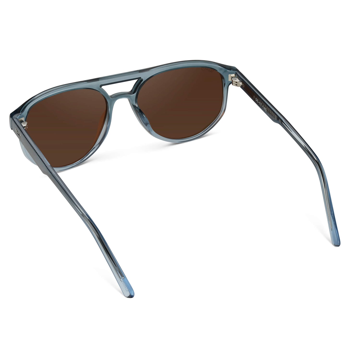Chambray Blue / Brown Lens