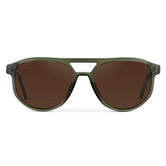 Tortoise Sage / Brown Lens