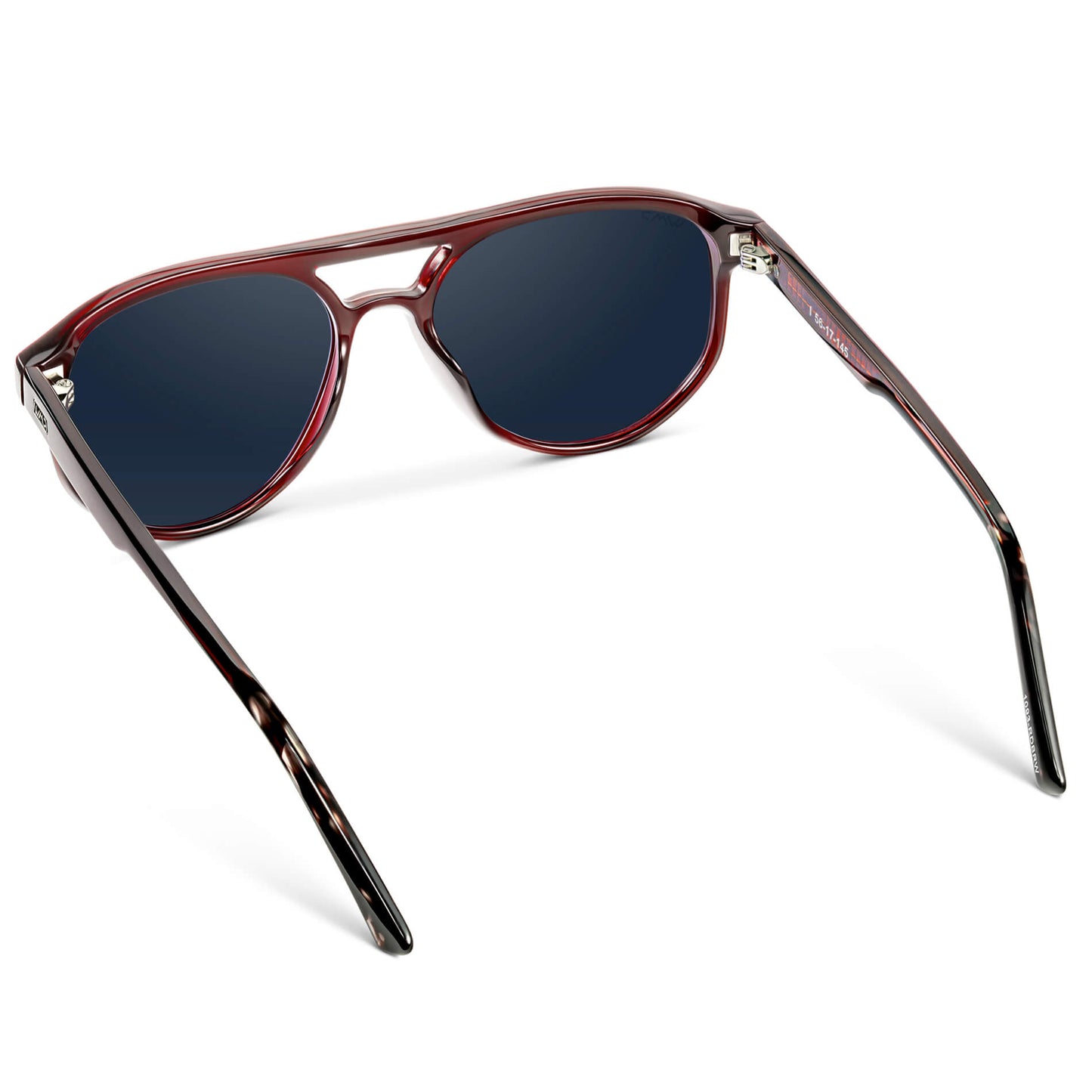 Red Garnet / Dark Blue Lens