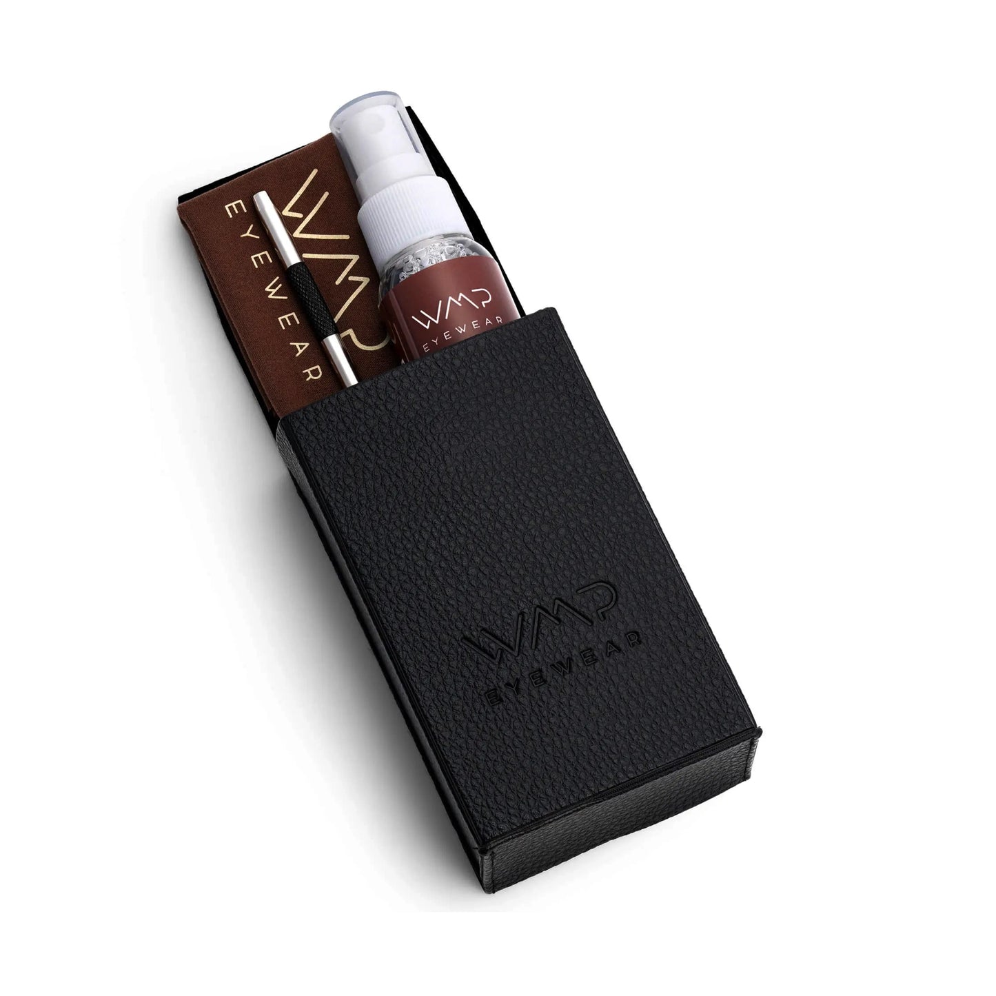 Black || 1 oz Premium Streak-Free Lens Cleaning Spray, Microfiber Cleaning Cloth and Repair Screwdriver