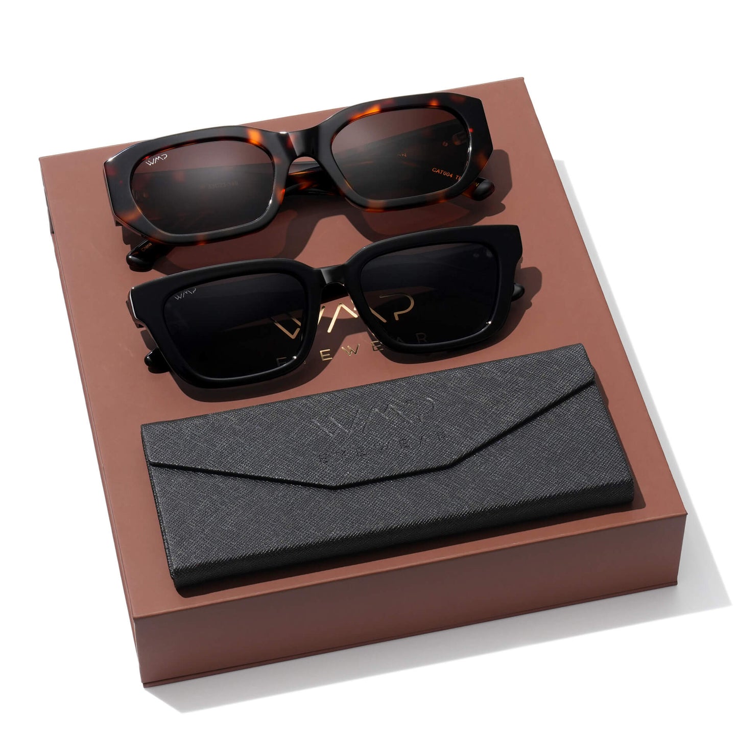 LONDON AND VIVIAN || Sunglasses Gift Kit for Women including Best Selling styles London in Tortoise and Vivian in Black