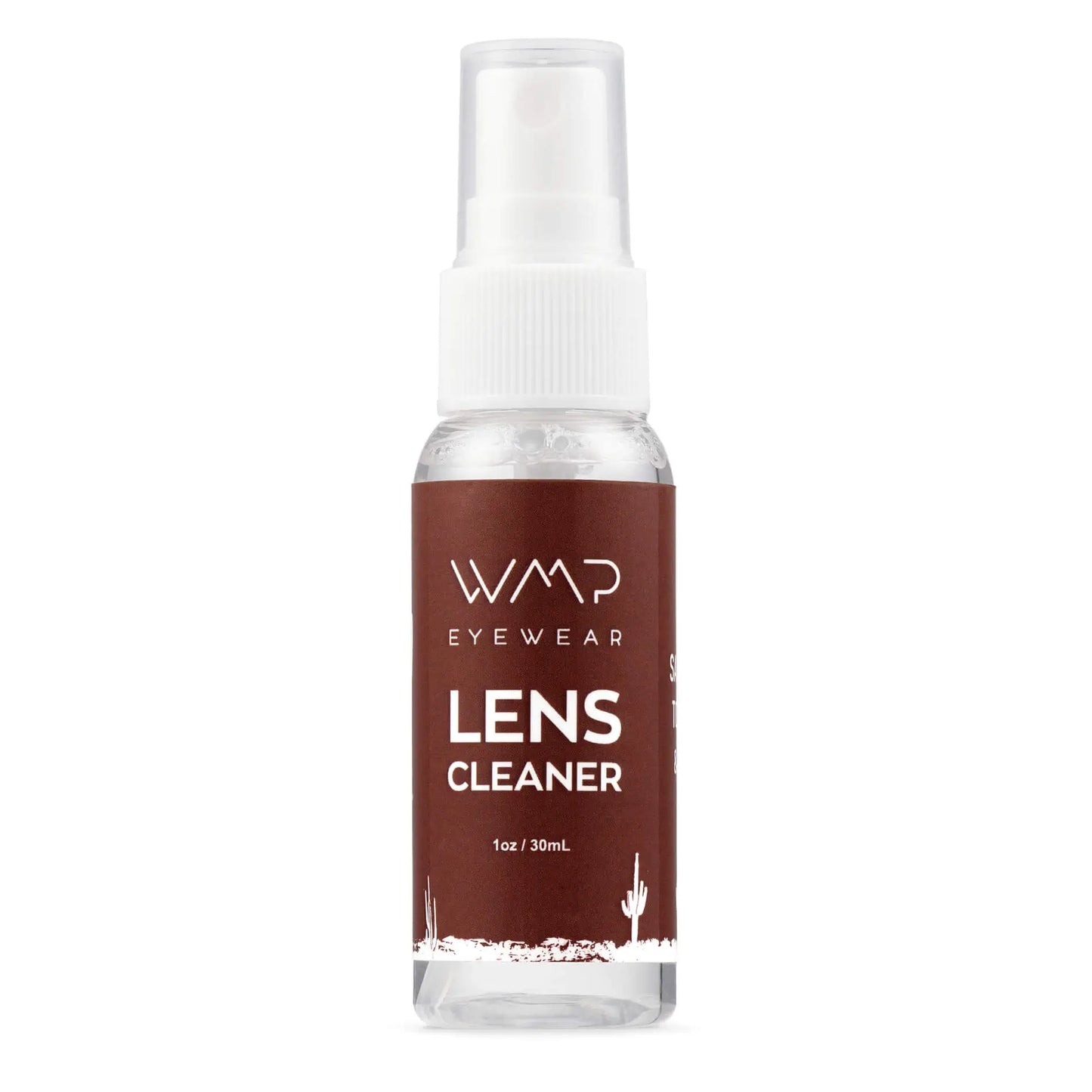 1 oz Bottle || Lens cleaner spray in travel size bottle for streak free cleaning safe on all lenses and coatings