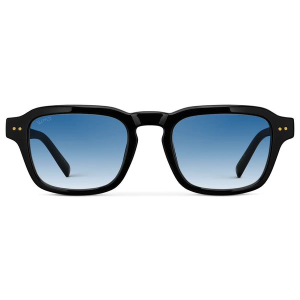 Morris | Polarized - Black / Blue Gradient Tinted Lens