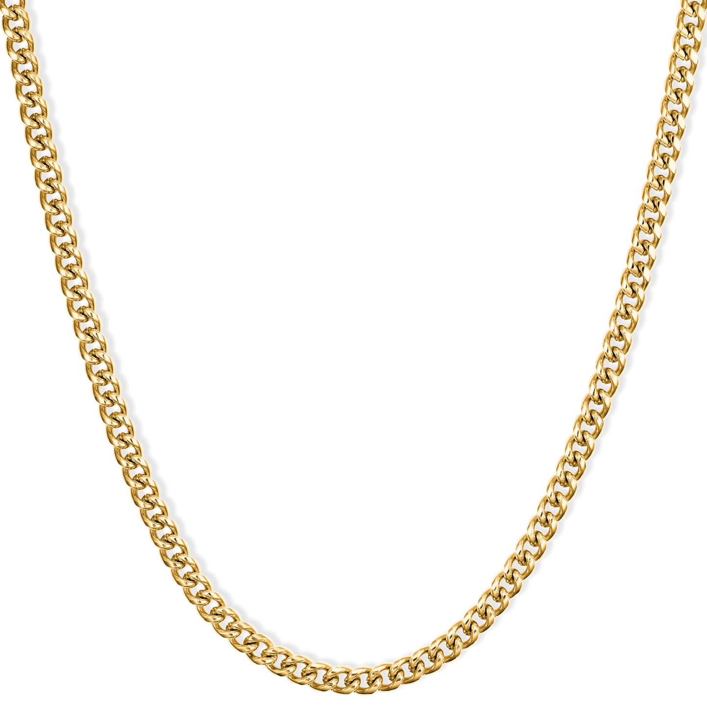Gold || Gold Simple Chain Necklace