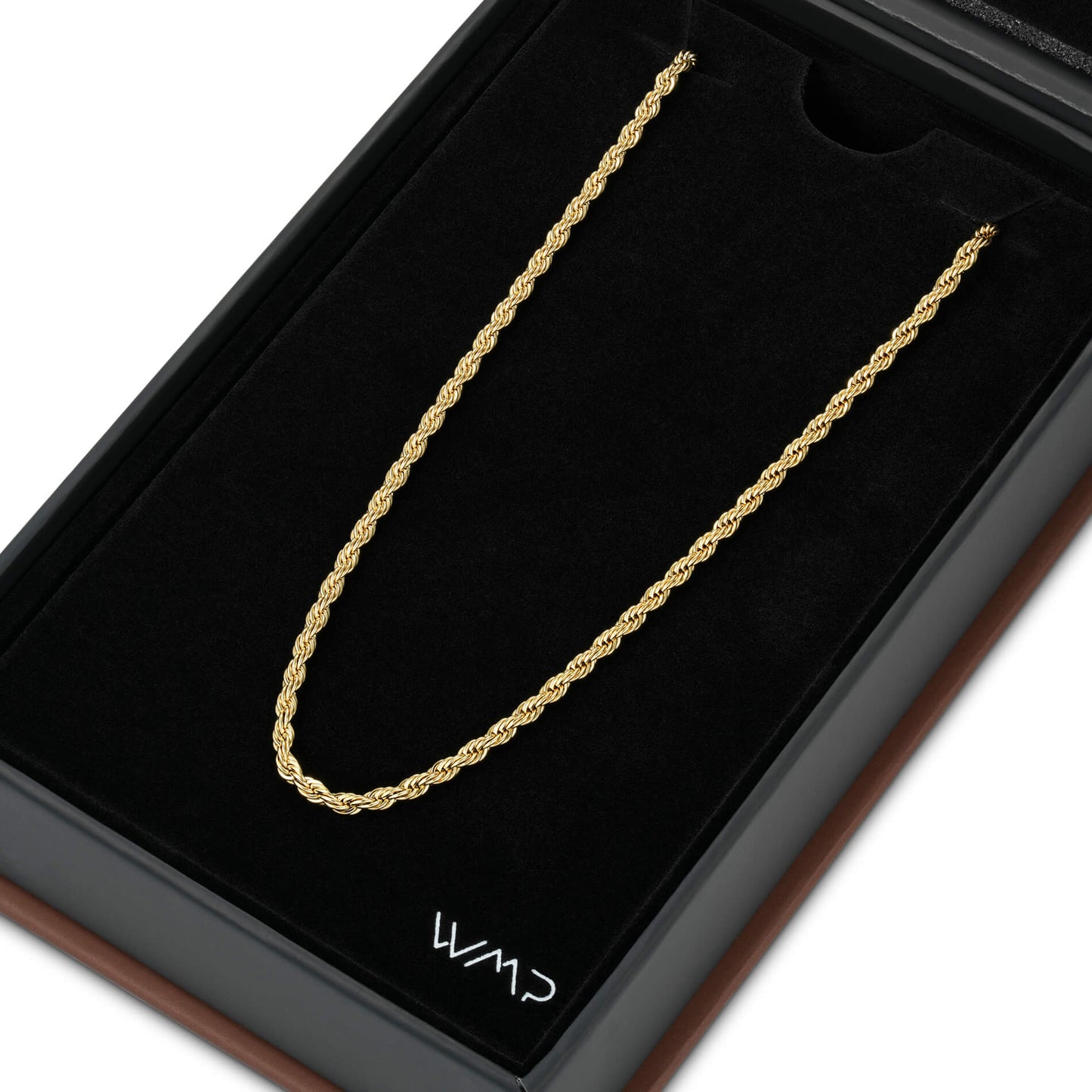 Gold || Twisted Gold Chain Necklace