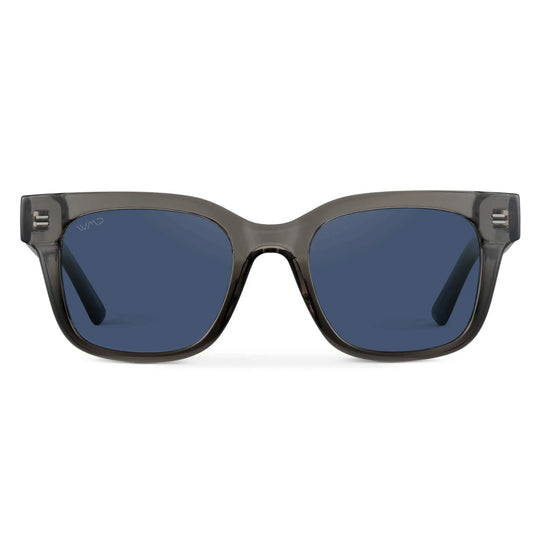 Black Ice Fade / Sapphire Blue Lens