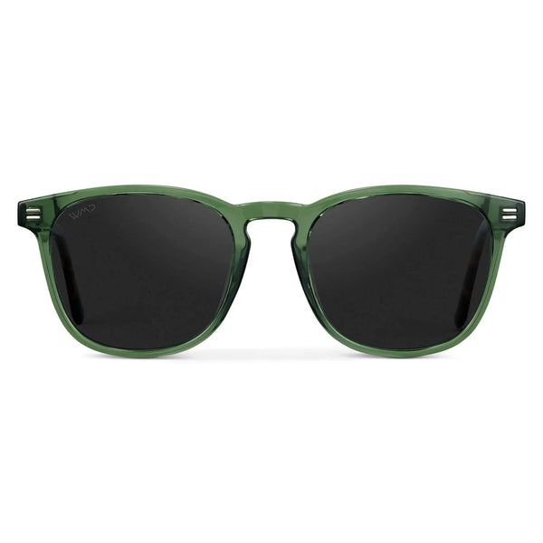 Nick | Polarized - Emerald Green / Black Lens