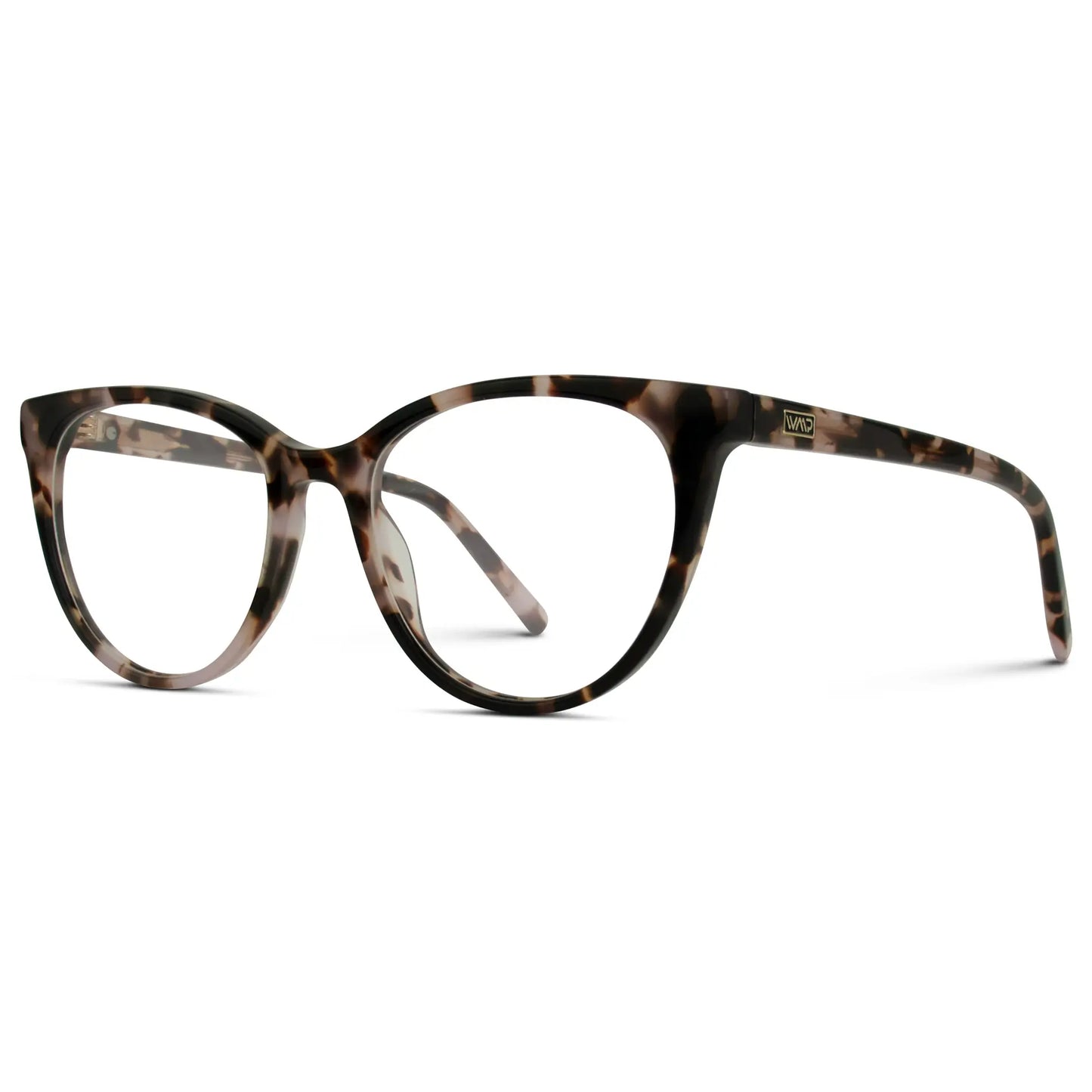 Pink Tortoise || Tortoise Cateye Frame Blue Light Blocking Glasses for Computer Use