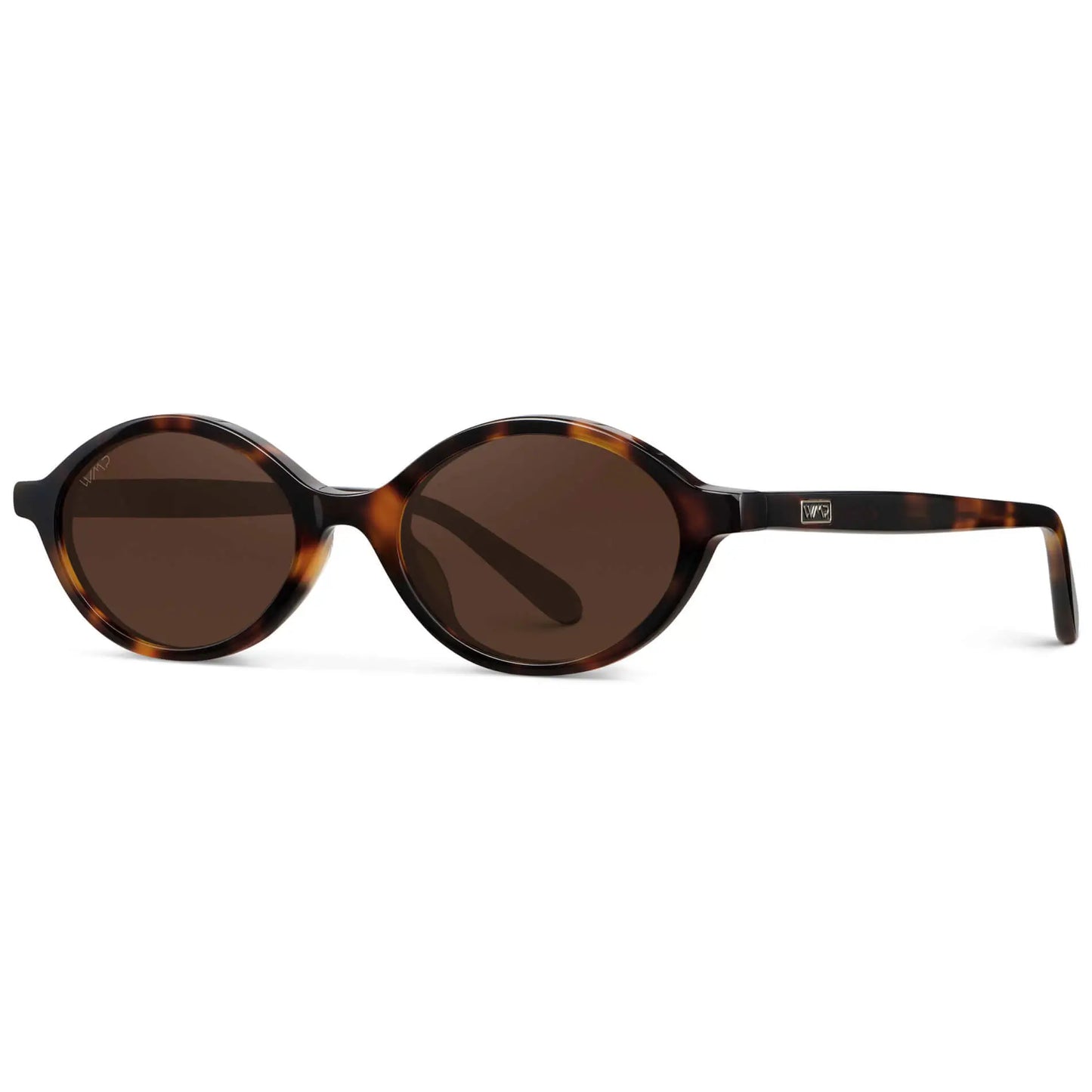 Brown Tortoise / Dark Brown Lens || Women's Non-Polarized Anti-Reflective Sunglasses with Brown Tortoise Acetate Frame and Dark Brown Lens