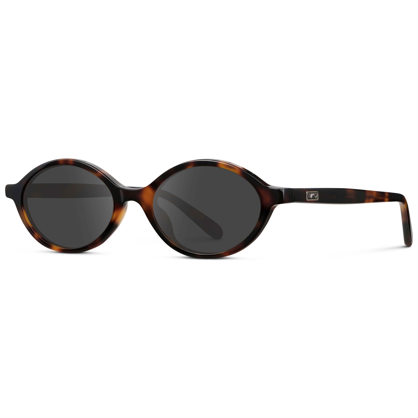 Brown Tortoise / Grey || Women's Prescription Sunglasses with Brown Tortoise Acetate Frame and Grey Lens