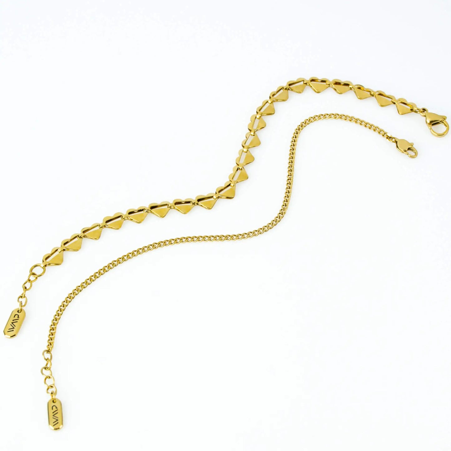 Gold || Affordable and Adjustable Gold Bracelet Set for Women