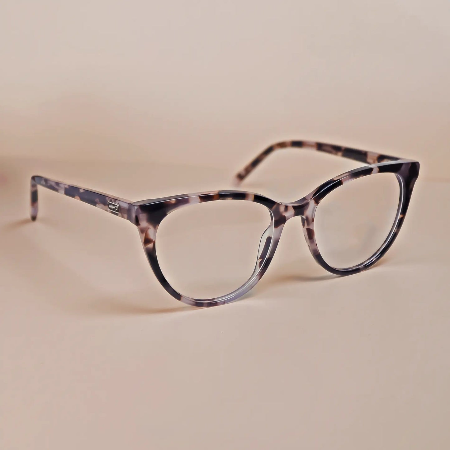 Pink Tortoise || Tortoise Cateye Frame Blue Light Blocking Glasses for Computer Use