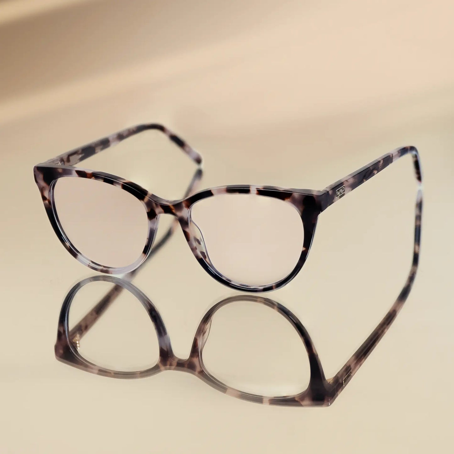 Pink Tortoise || Tortoise Cateye Frame Blue Light Blocking Glasses for Computer Use