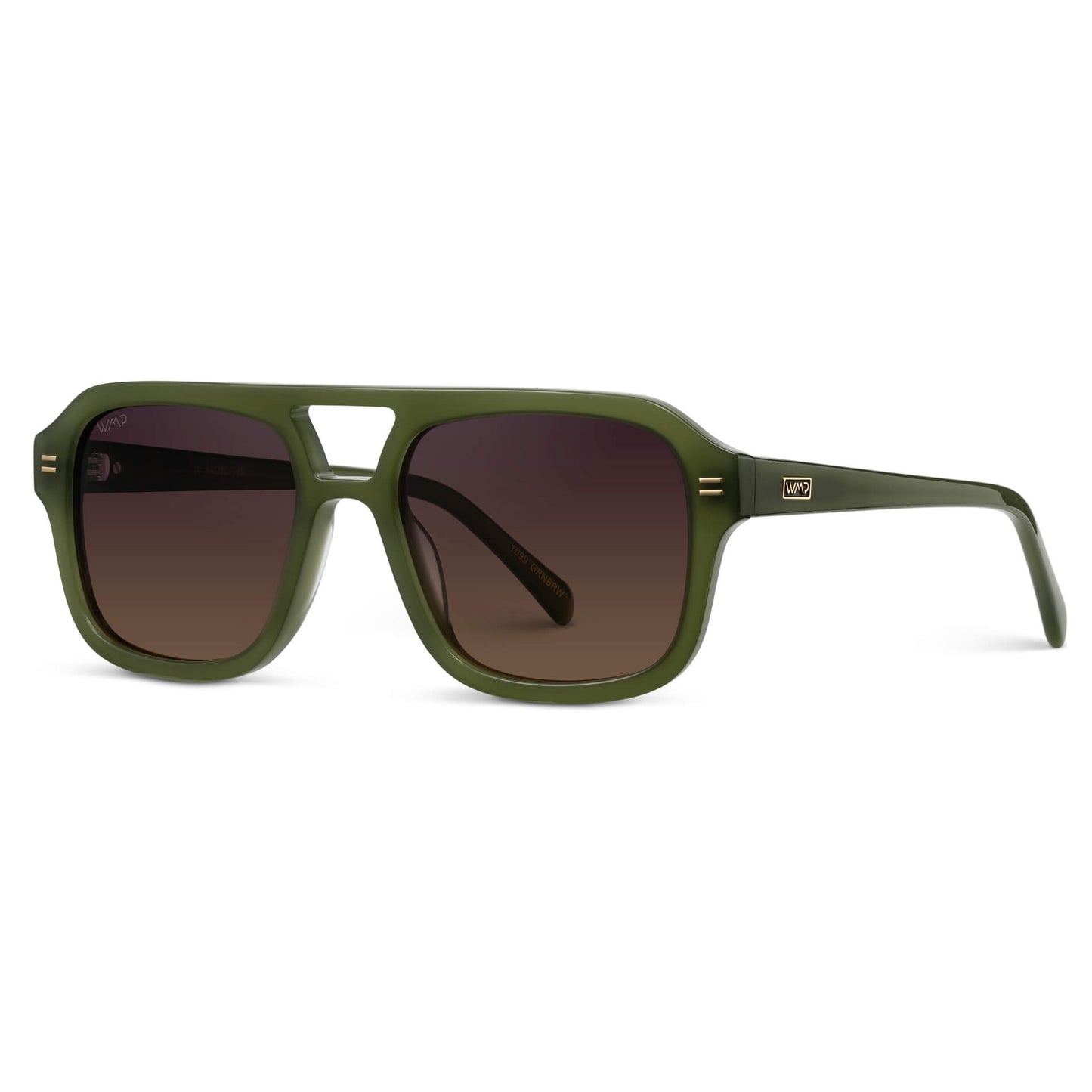 Olive Green / Sunset Gradient Lens