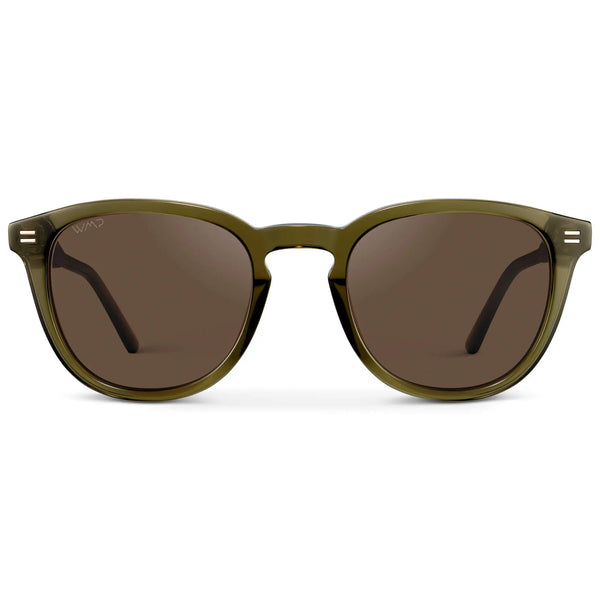 Walker | Polarized - Dark Moss Green / Brown Lens