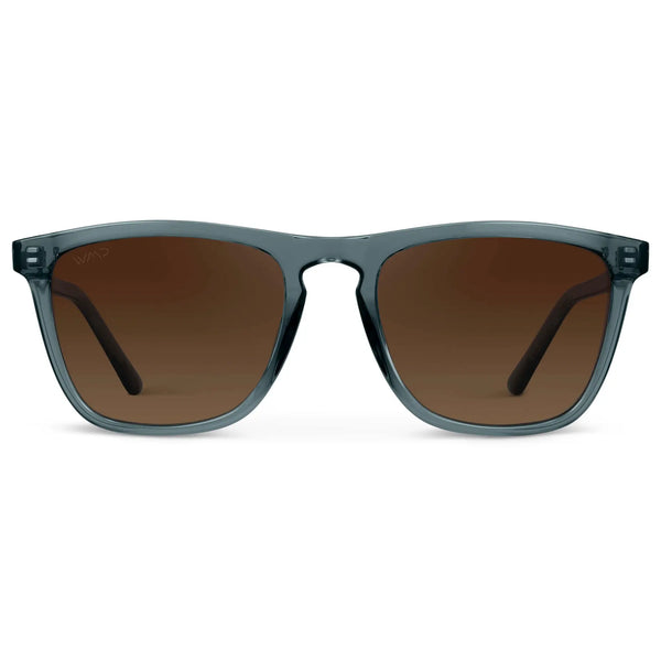 Wesley | Polarized - Crystal Stone Blue / Brown Gradient Lens