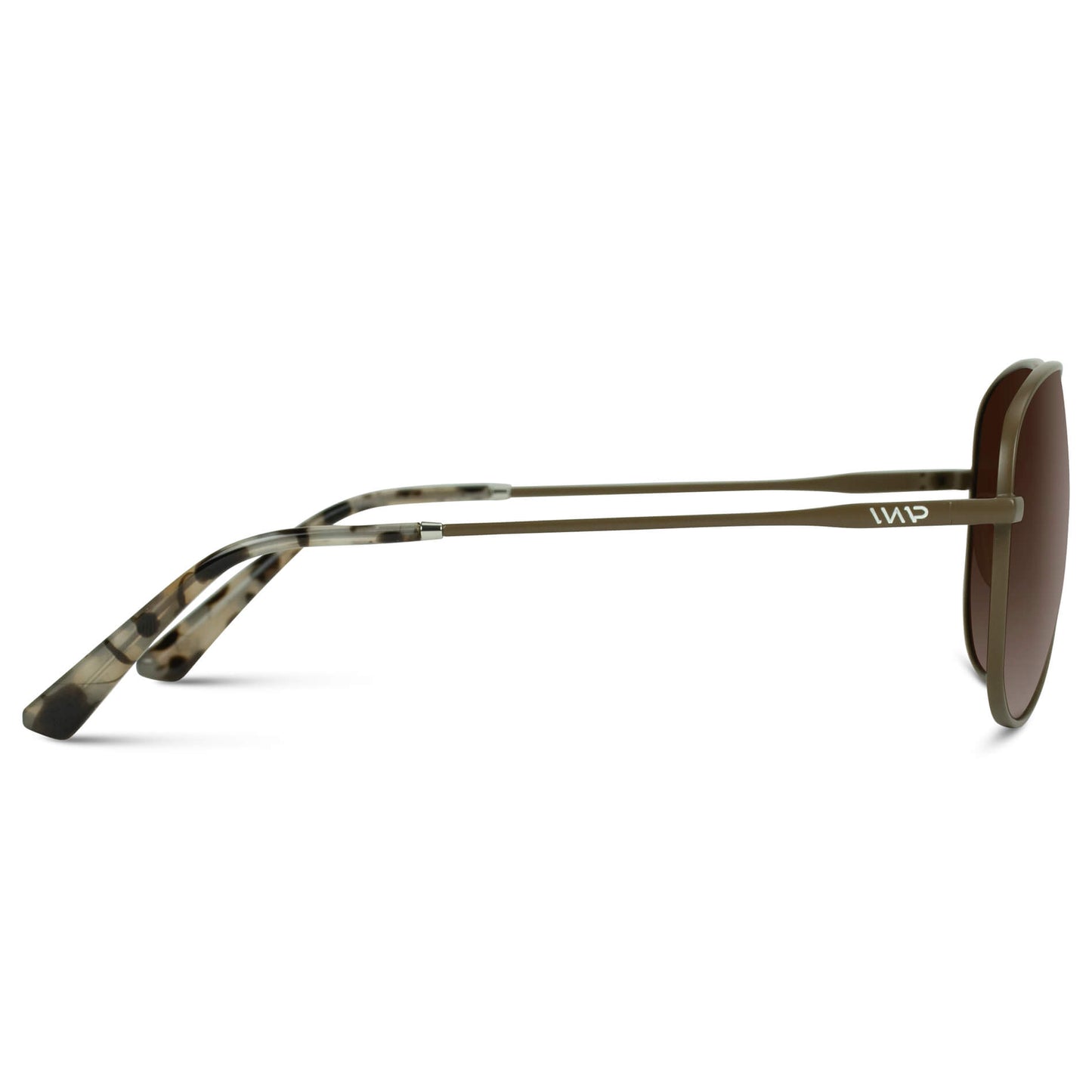 Woodland || Classic Aviator Sunglasses with Brown Frame and Brown Lenses