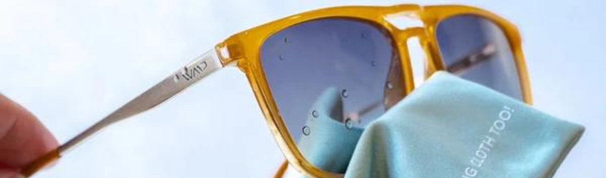 how to clean sunglasses without damaging lenses