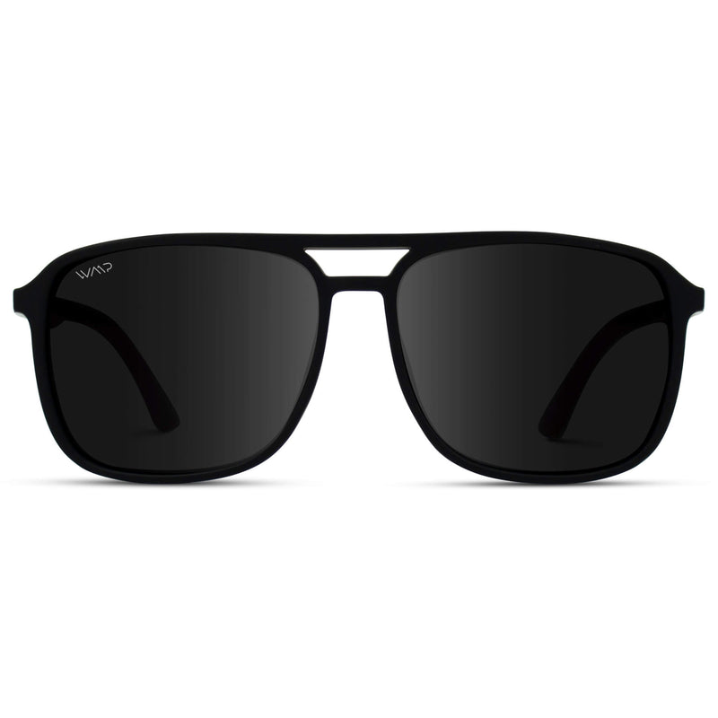 Harvey | Polarized - Black Frame/Red Tips