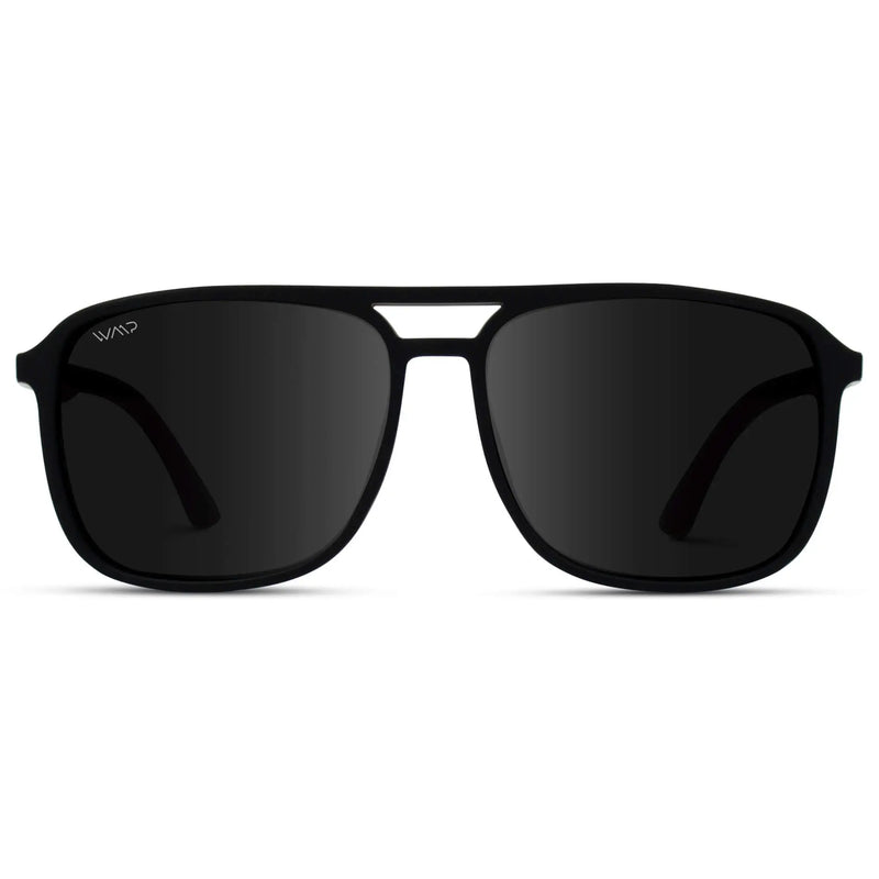 Harvey | Polarized - Black Frame/Red Tips
