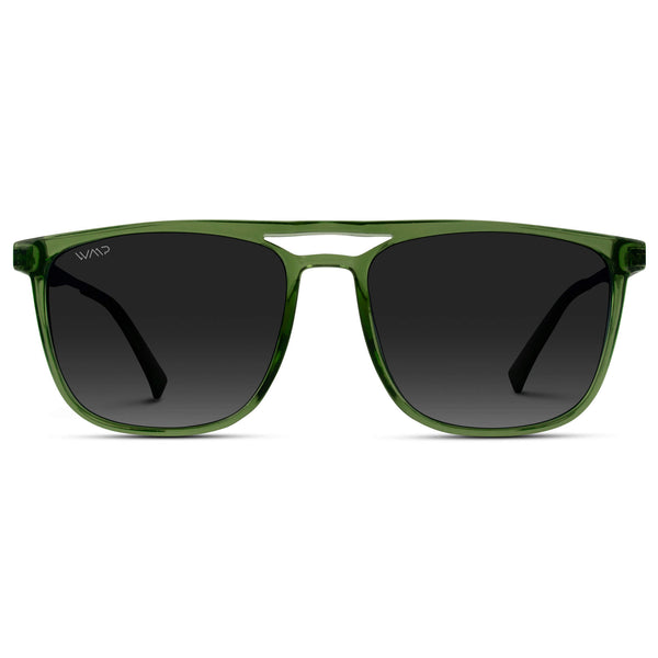 Lance | Polarized - Emerald Green / Black Gradient Lens