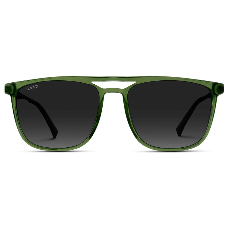 Lance | Polarized - Emerald Green / Black Gradient Lens