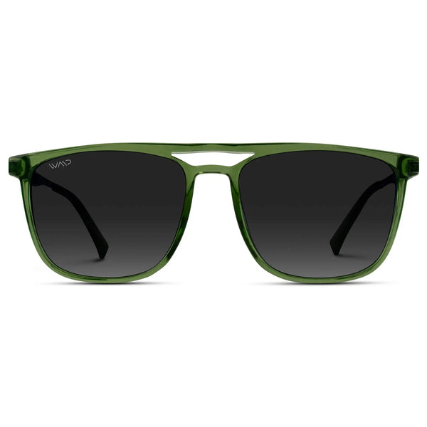 Lance | Polarized - Emerald Green / Black Gradient Lens