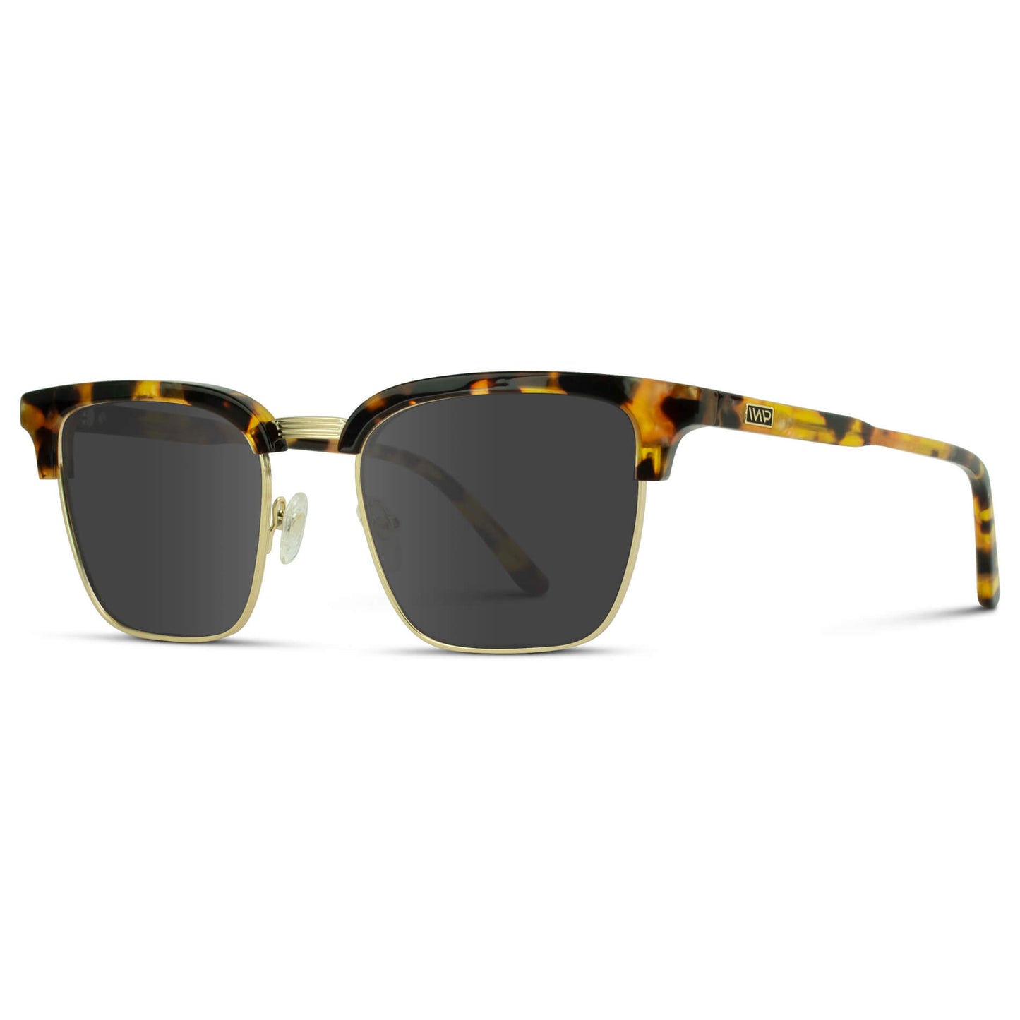 Blaze Tortoise / Grey Lens || Classic Tortoise Horn Rimmed Prescription Sunglasses with Grey Lenses