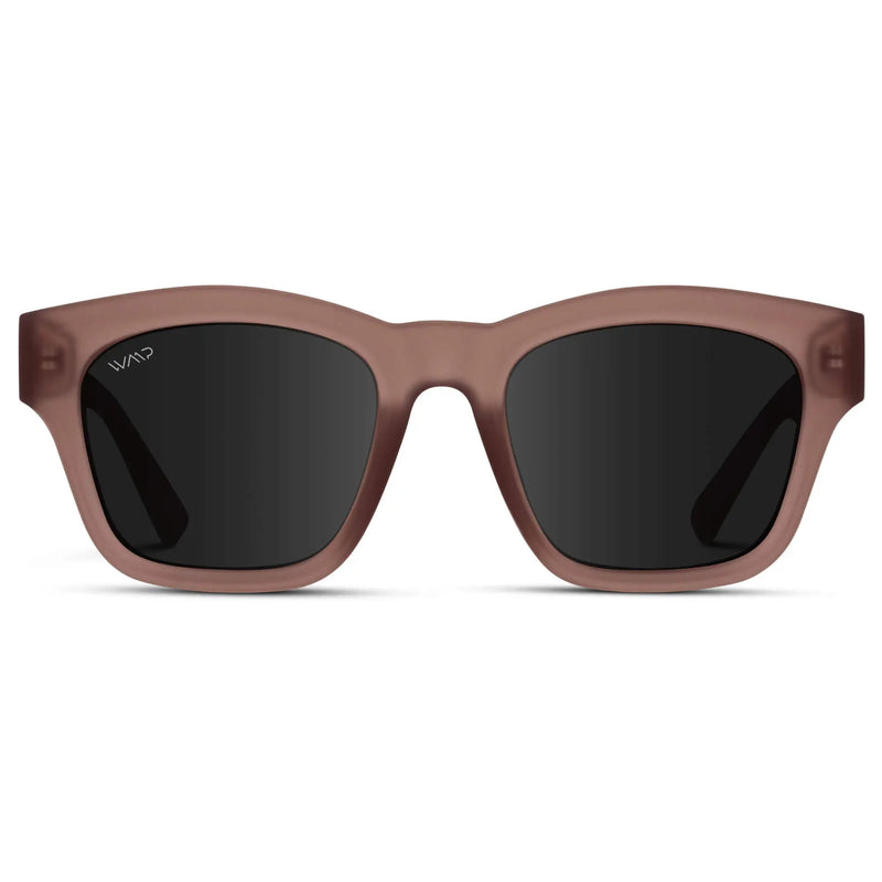 Sedona | Polarized - Frosted Red Rock / Black Lens