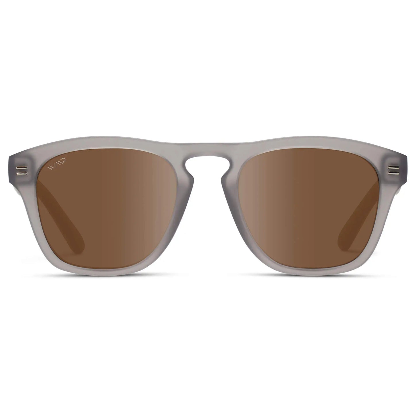 Moonrock Grey / Brown Lens || Acetate Sunglasses in Moonrock Grey with Brown Polarized Lenses