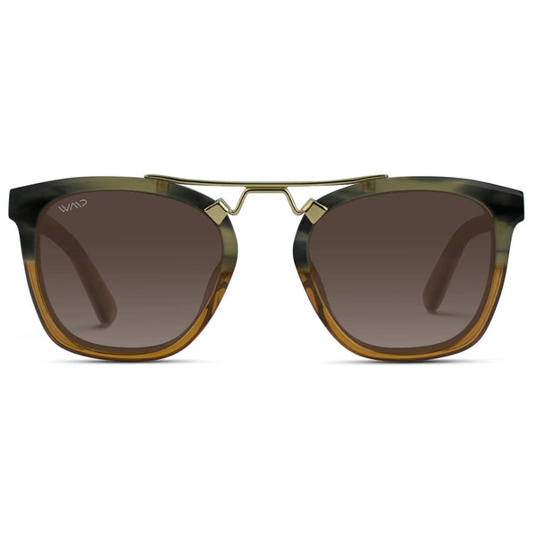 Demi | Polarized - Desert Sage / Brown Gradient Lens