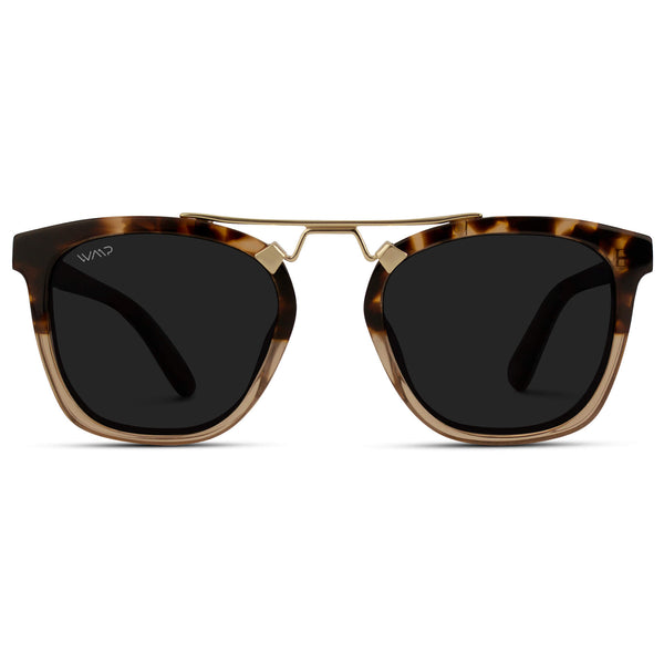 Demi | Polarized - Crystal Brown Tortoise / Black Lens