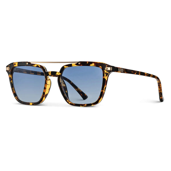 Connor | Polarized - Amber Tortoise / Blue Gradient Lens